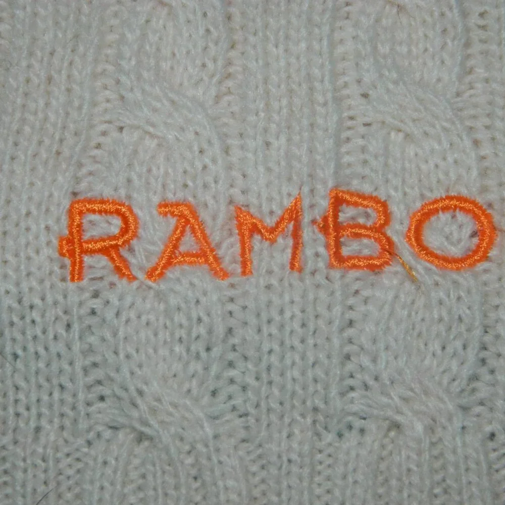 Mark & Graham Cable Knit Dog Sweater 
